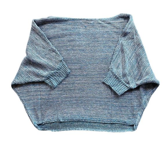Oversized knit vintage crop top size m - Picture 2 of 4